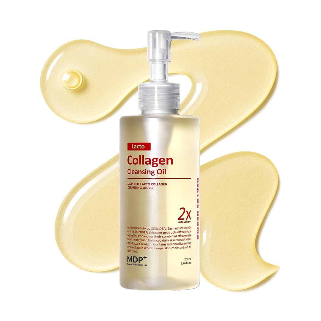 Amazon.com: MDP+ Red Lacto Collagen Cleansing Oil 2.0 Korean